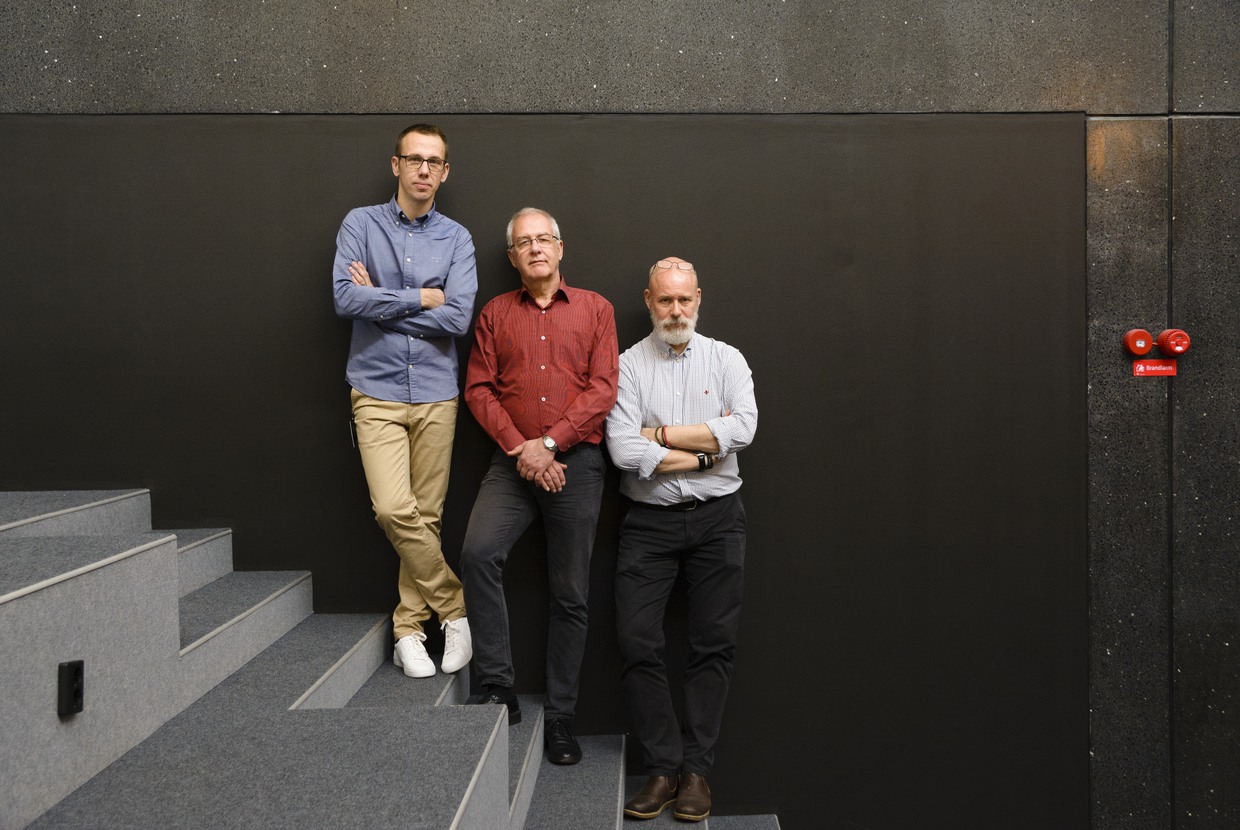 Anders Urbas, Claes Malmberg och Tomas Nilson.